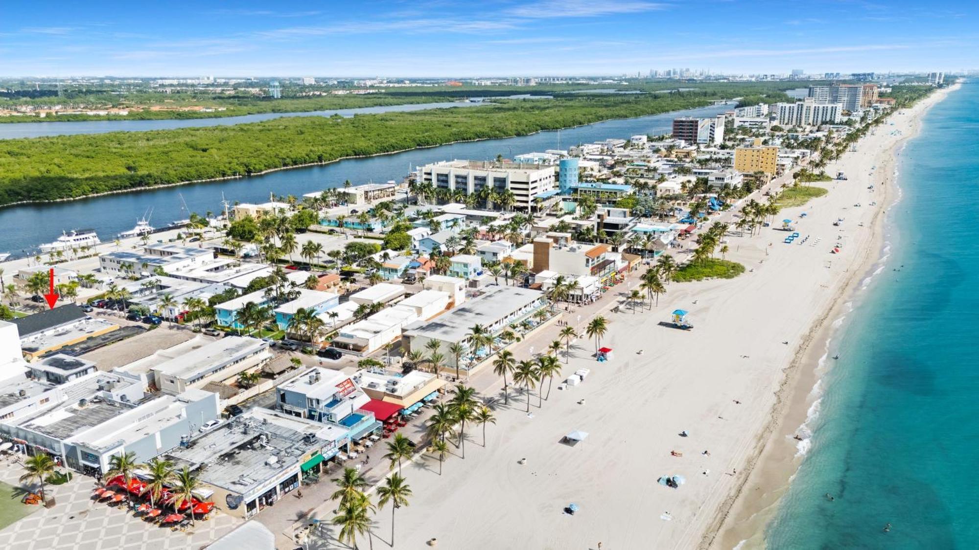 Oceanside Boutique Loft Apt Cozy Beach Unit # 7 Hollywood Exterior photo