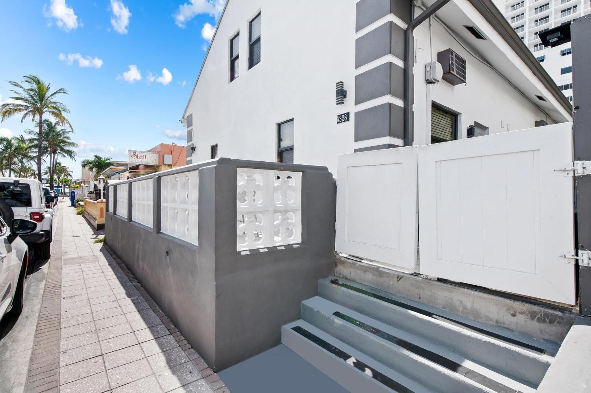 Oceanside Boutique Loft Apt Cozy Beach Unit # 7 Hollywood Exterior photo